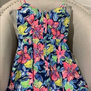 NWT Lilly Pulitzer Easton Dress Size 6 & wallet